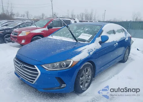 2018 Hyundai Elantra Sel from USA, damaged, VIN 5NPD84LFXJH401190